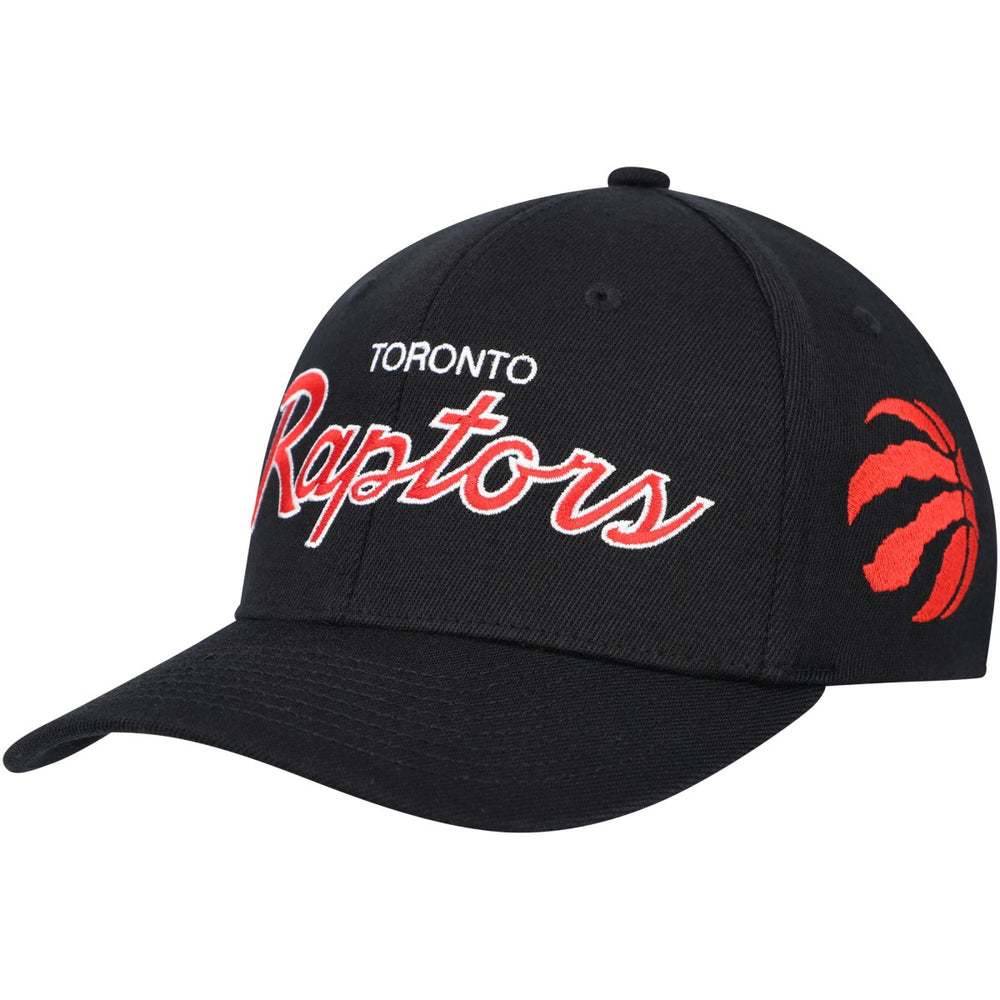Black Toronto Raptors MVP Team Script 2.0 Stretch Snapback Hat | NBA