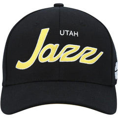 Black Utah Jazz MVP Team Script 2.0 Stretch Snapback Hat | NBA