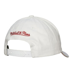 White Chicago Bulls Hardwood Classics All In Retro Snapback Hat | NBA