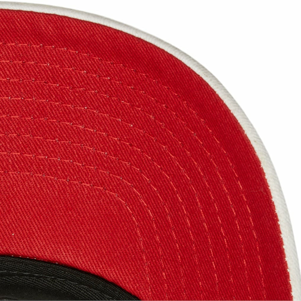 White Chicago Bulls Hardwood Classics All In Retro Snapback Hat | NBA