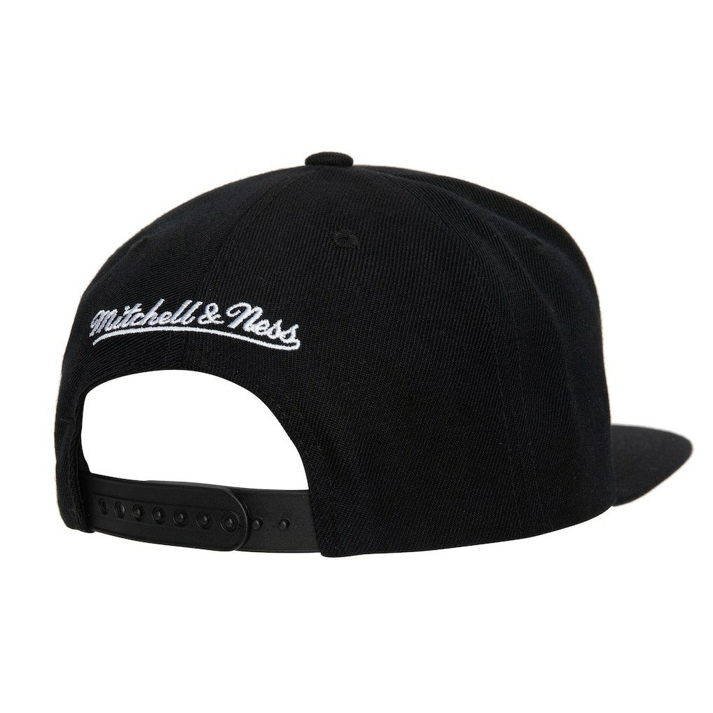 Black Golden State Warriors Hardwood Classics MVP Team Script 2.0 Snapback Hat sale | NBA