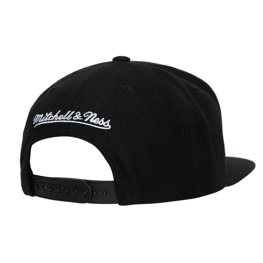 Black Golden State Warriors Hardwood Classics MVP Team Script 2.0 Snapback Hat sale | NBA