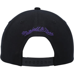 Black Phoenix Suns Hardwood Classics MVP Team Script 2.0 Snapback Hat | NBA