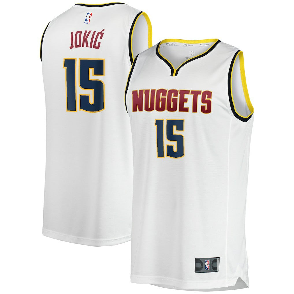 White Nikola Jokic Denver Nuggets Fast Break Player Jersey sale | NBA