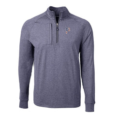 Pittsburgh Pirates Cutter & Buck Americana Logo Adapt Eco Knit Stretch Recycled Quarter-Zip Pullover Top - MLB Pullover