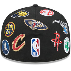 Black  NBA x Staple 59FIFTY Fitted Hat | NBA