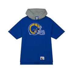 Los Angeles Rams Postgame Short Sleeve Hoodie | NFL Outlet