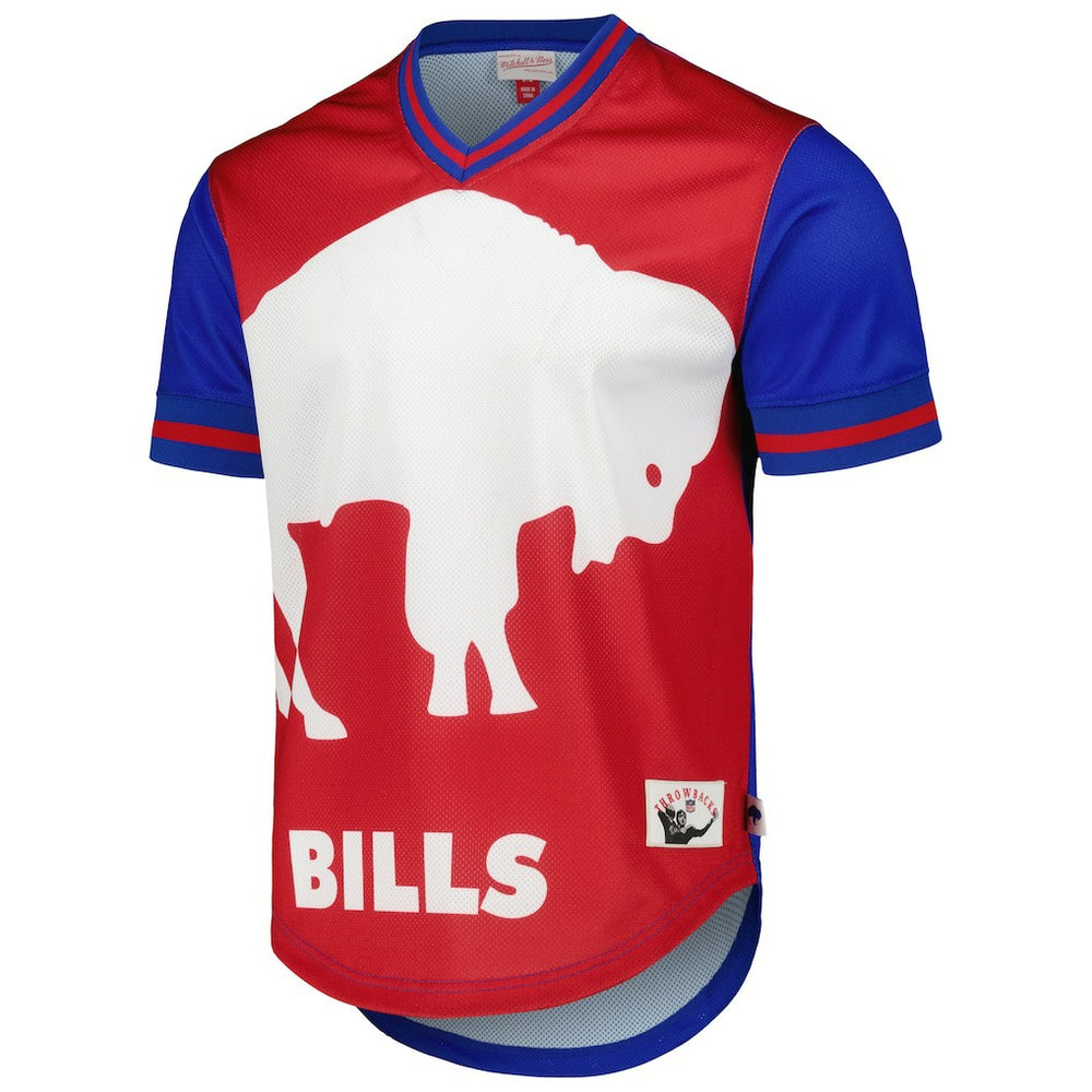 Buffalo Bills Jumbotron 3.0 Mesh V-Neck T-Shirt | NFL Hot