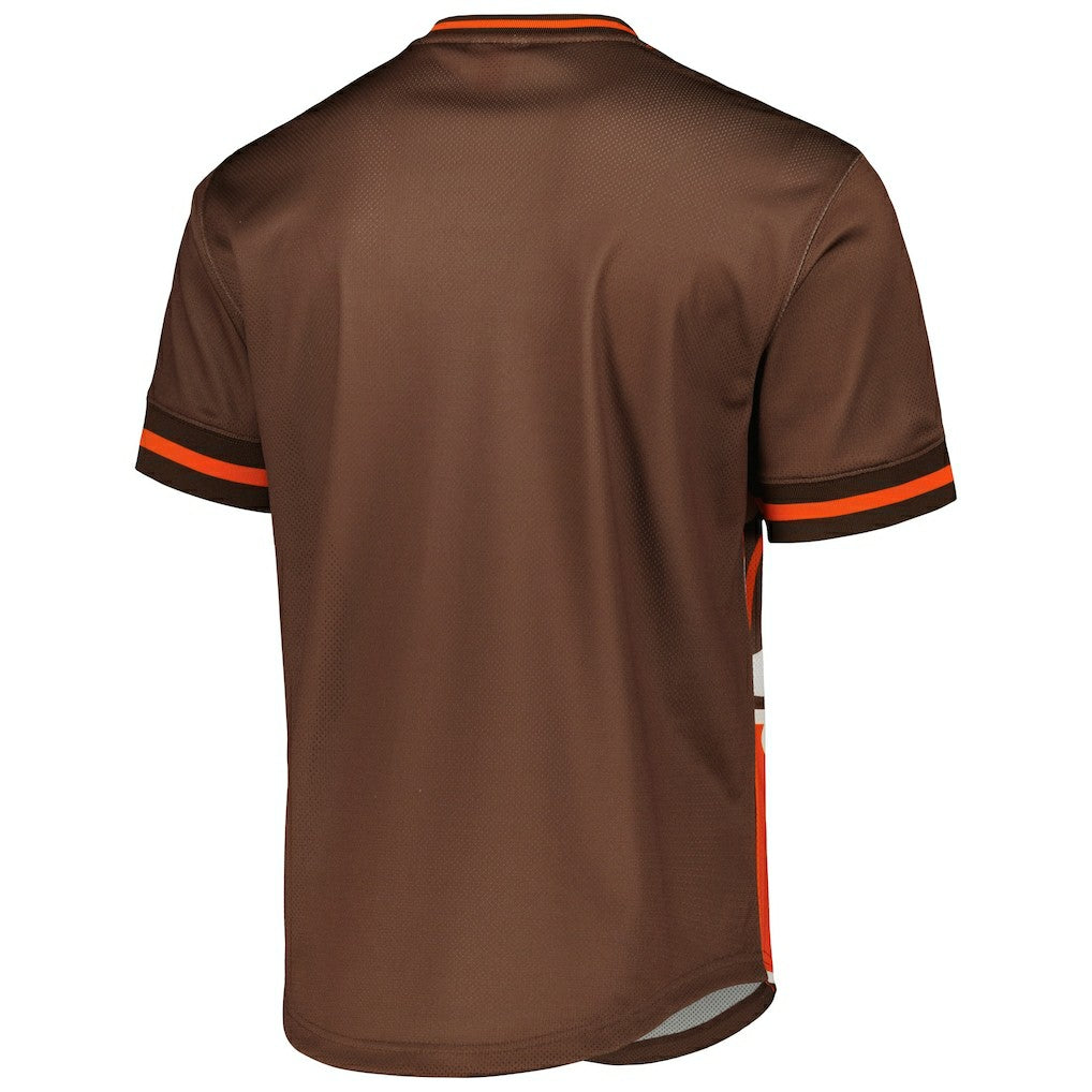 Cleveland Browns Jumbotron 3.0 Mesh V-Neck T-Shirt | NFL Discount