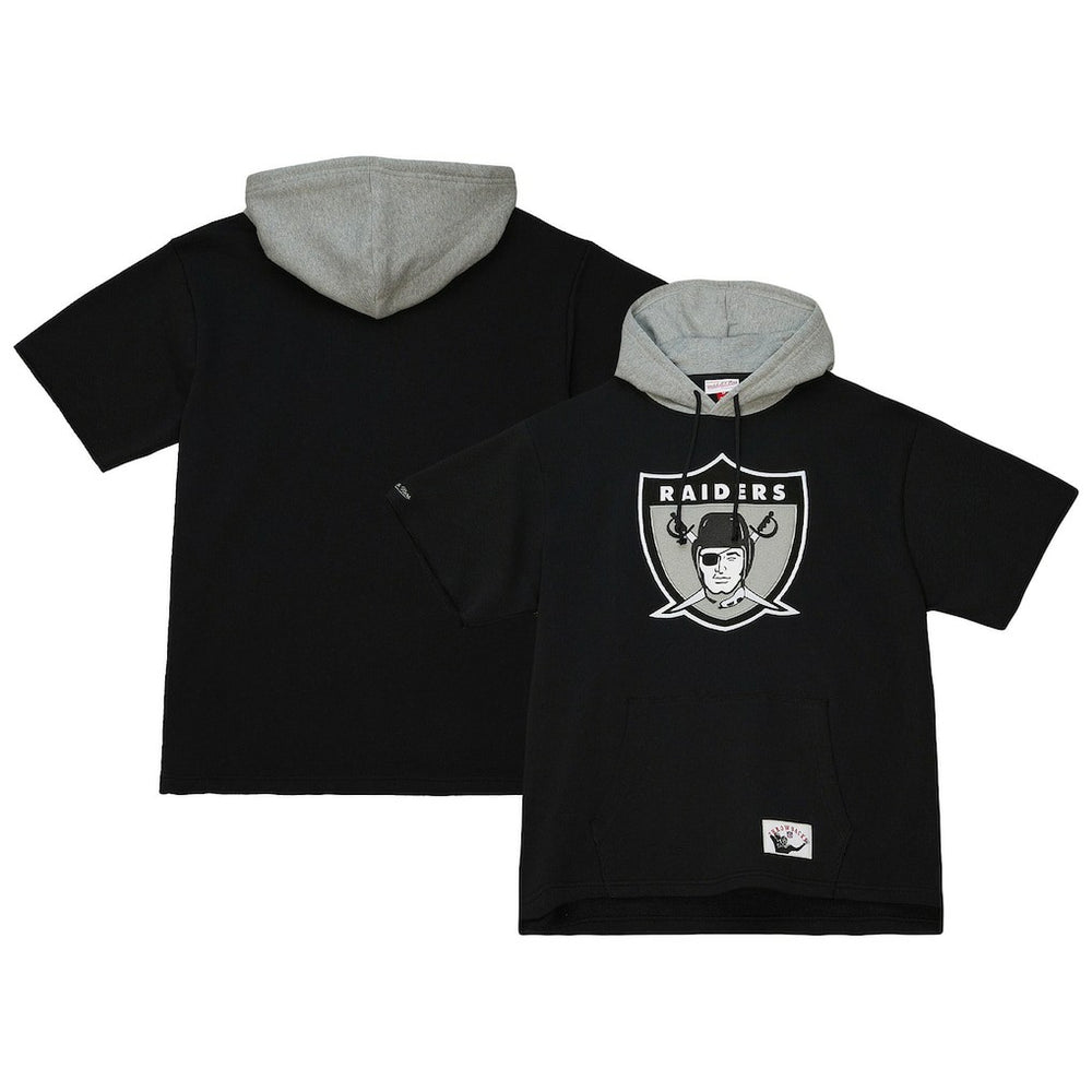 Las Vegas Raiders Postgame Short Sleeve Hoodie | NFL New