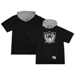 Las Vegas Raiders Postgame Short Sleeve Hoodie | NFL New