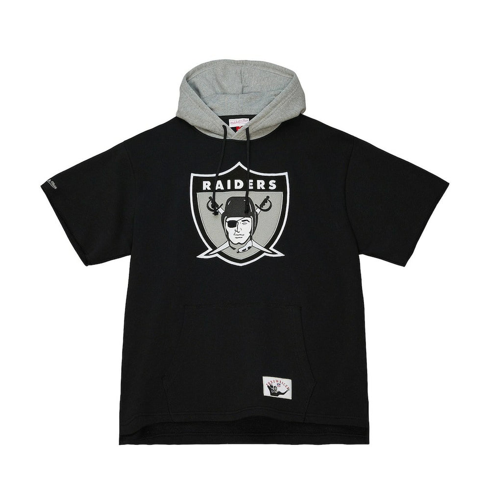 Las Vegas Raiders Postgame Short Sleeve Hoodie | NFL New