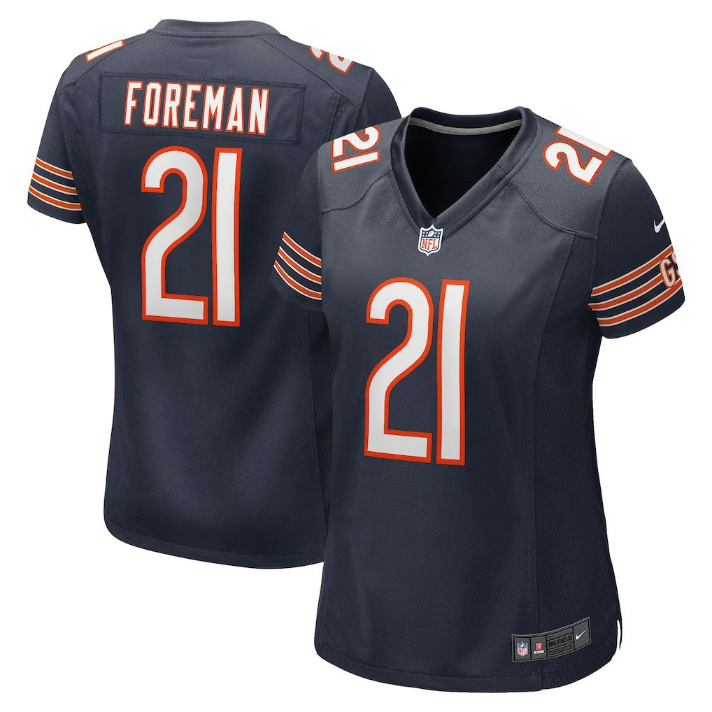 Chicago Bears D'Onta Foreman  Women's Game Jersey | NFL Sale