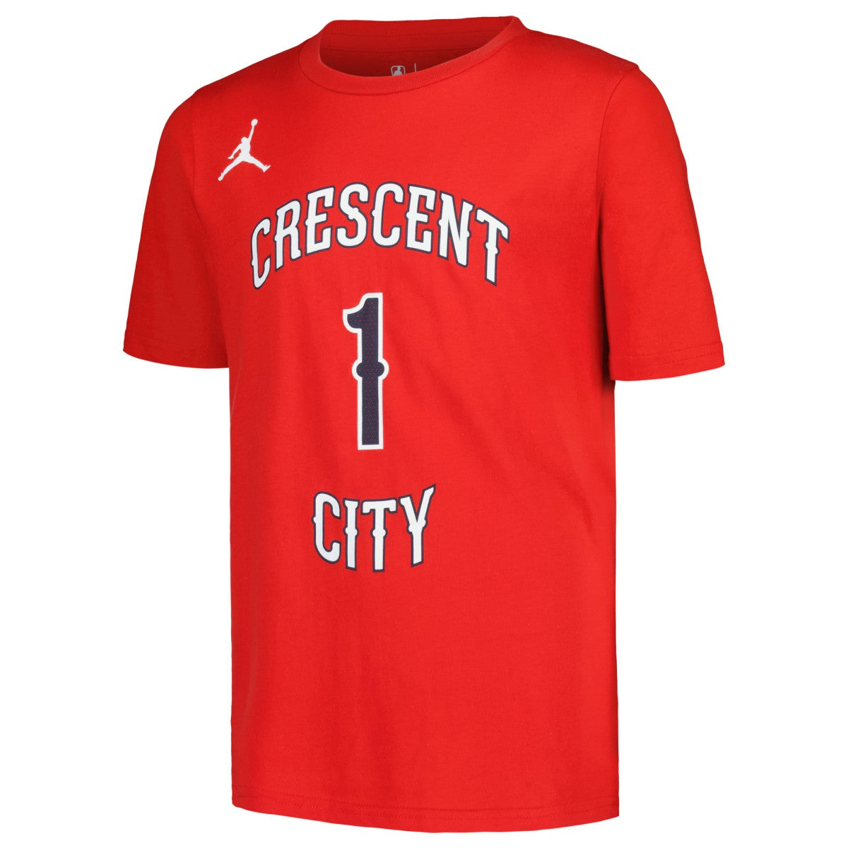 Red Zion Williamson New Orleans Pelicans Jordan Brand Youth Name & Number Statement T-Shirt | NBA