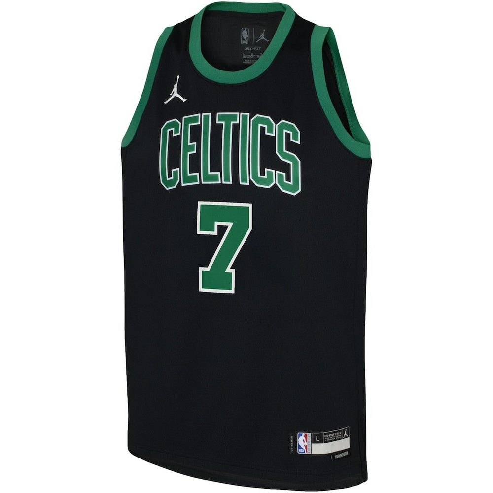 Black Jaylen Brown Boston Celtics Jordan Brand Youth Swingman Jersey | NBA
