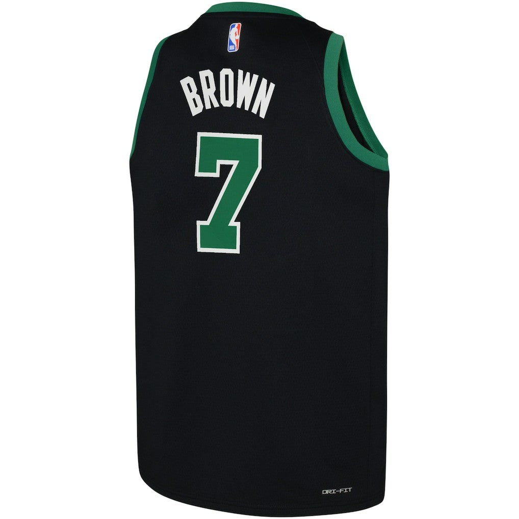 Black Jaylen Brown Boston Celtics Jordan Brand Youth Swingman Jersey | NBA