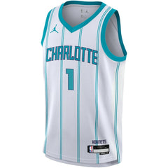 White LaMelo Ball Charlotte Hornets Youth Swingman Jersey | NBA
