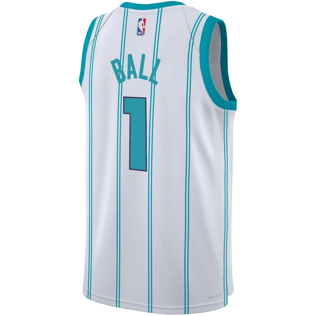 White LaMelo Ball Charlotte Hornets Youth Swingman Jersey | NBA