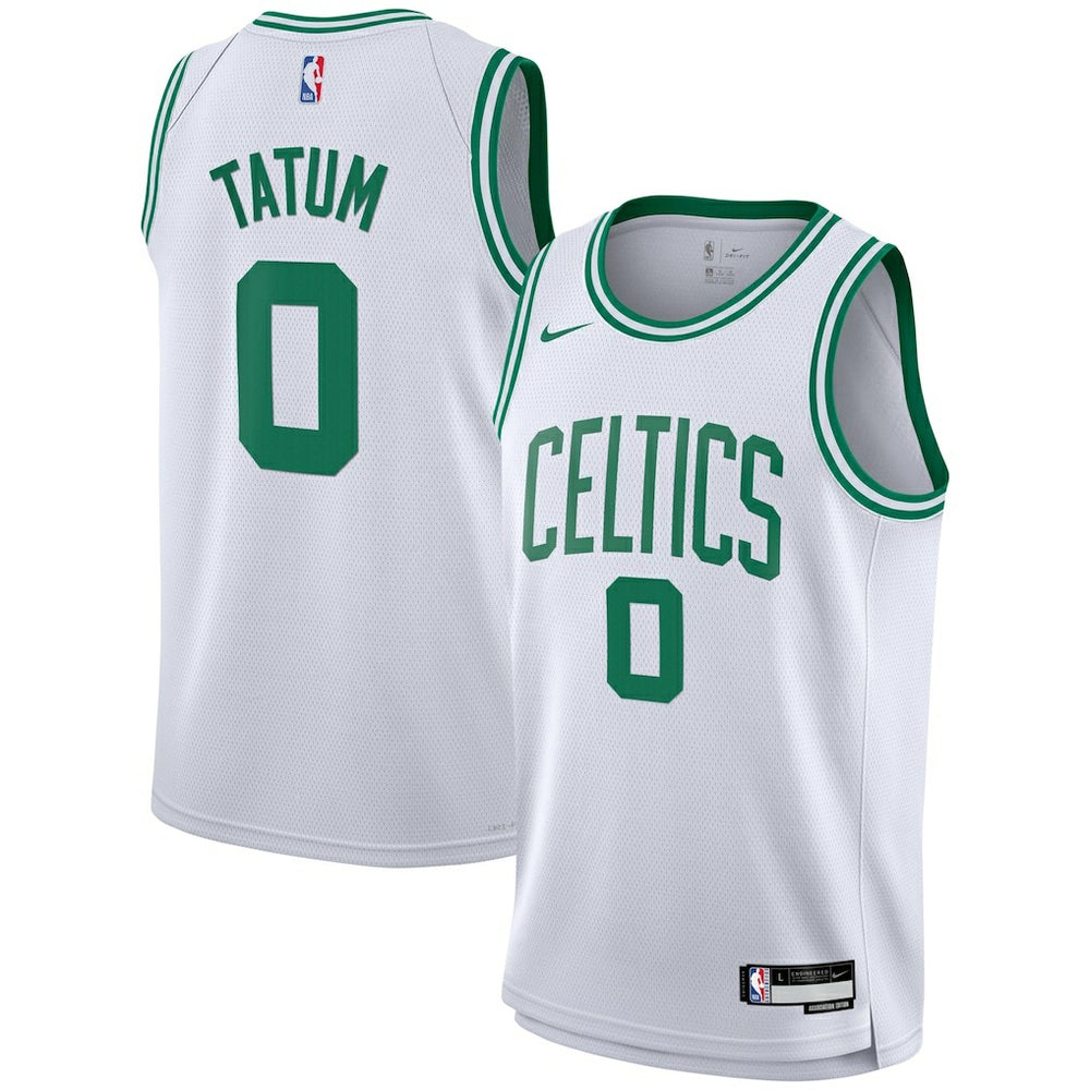 White Jayson Tatum Boston Celtics Youth Swingman Jersey | NBA
