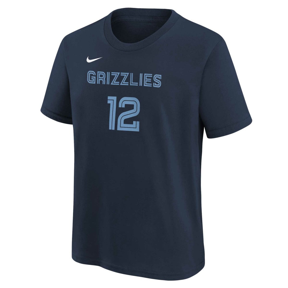 Navy Ja Morant Memphis Grizzlies Youth Icon Name & Number T-Shirt | NBA