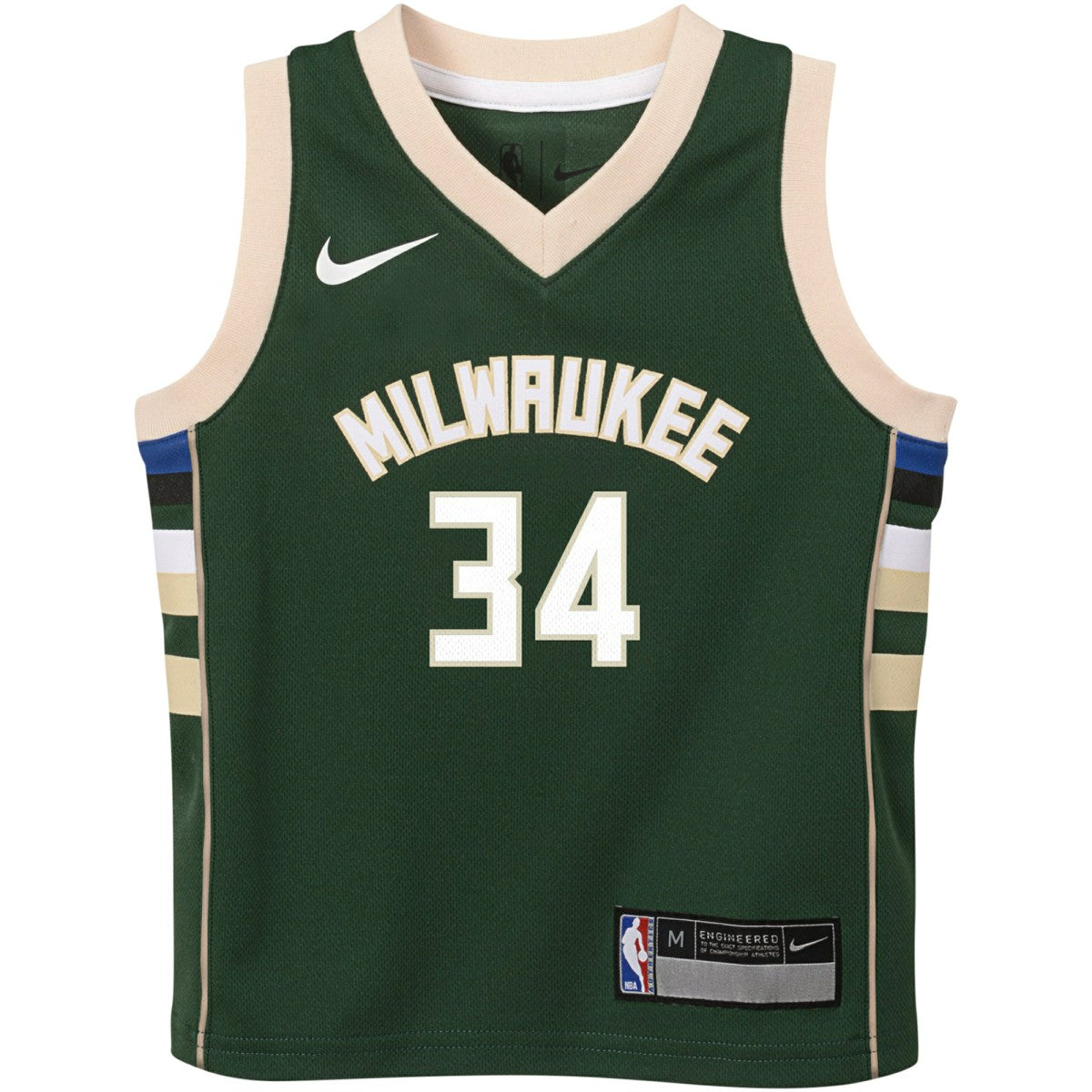 Hunter Green Giannis Antetokounmpo Milwaukee Bucks Preschool Swingman Player Jersey | NBA