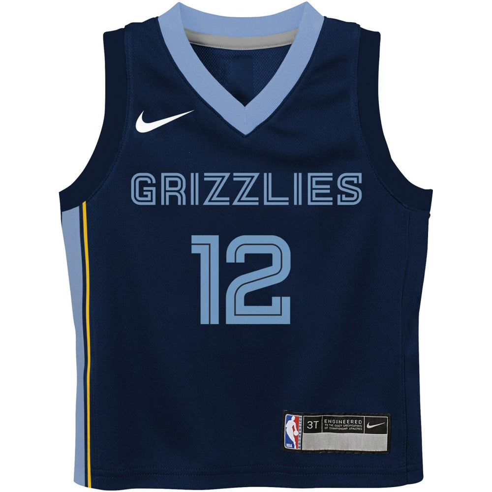 Navy Ja Morant Memphis Grizzlies Preschool Swingman Player Jersey | NBA