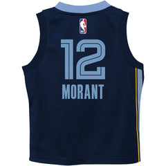 Navy Ja Morant Memphis Grizzlies Preschool Swingman Player Jersey | NBA