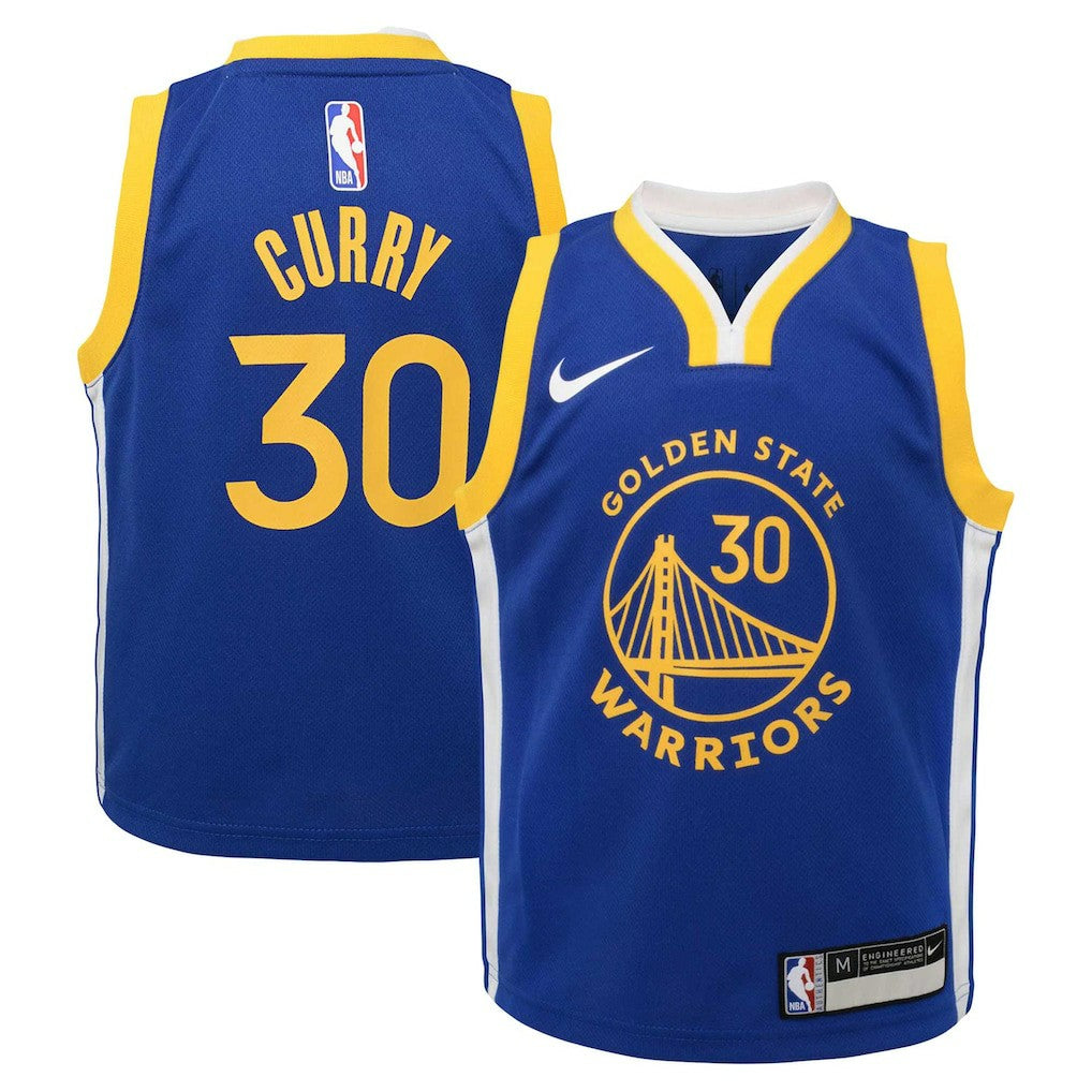 Royal Stephen Curry Golden State Warriors Preschool Dri-FIT Swingman Player Jersey sale | NBA