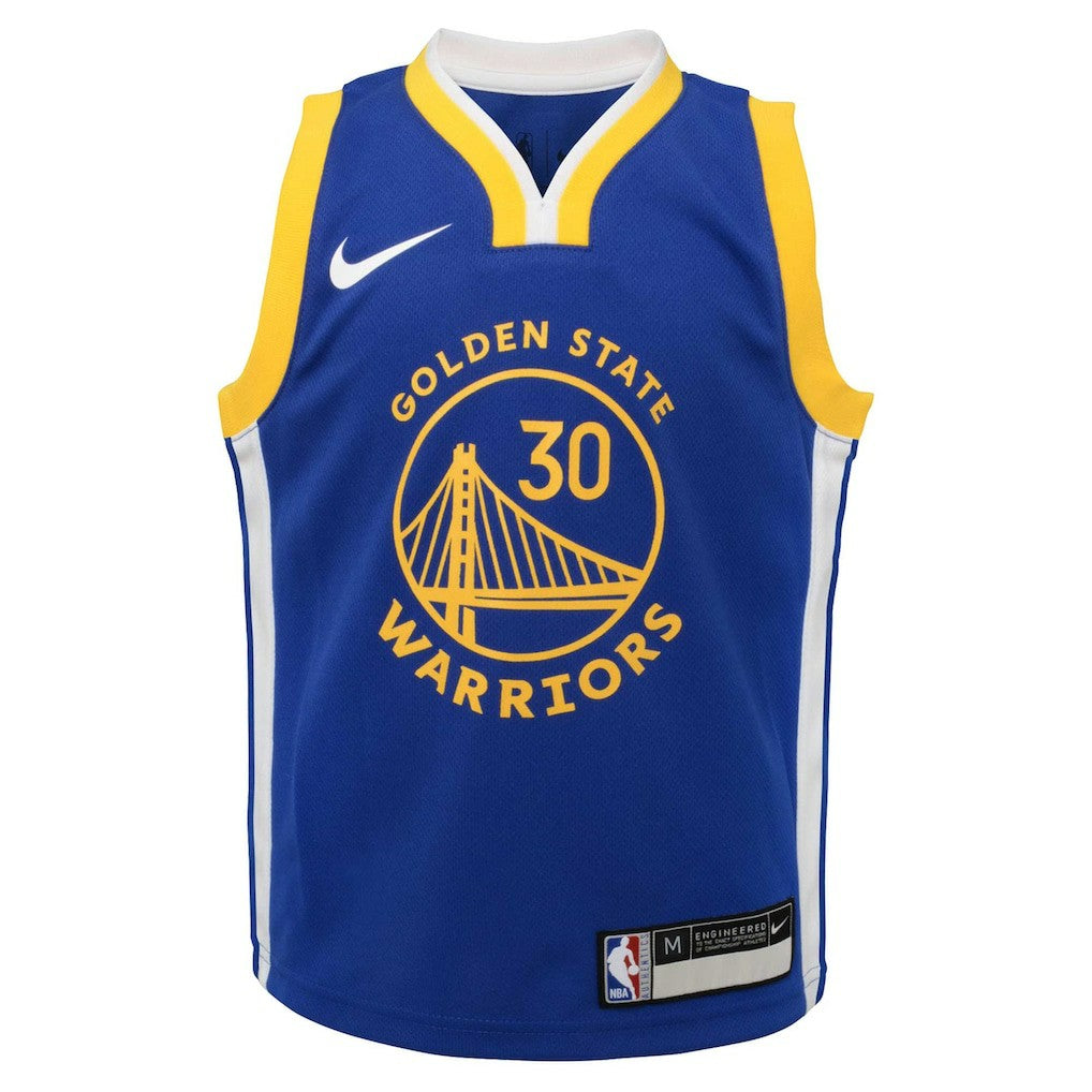 Royal Stephen Curry Golden State Warriors Preschool Dri-FIT Swingman Player Jersey sale | NBA