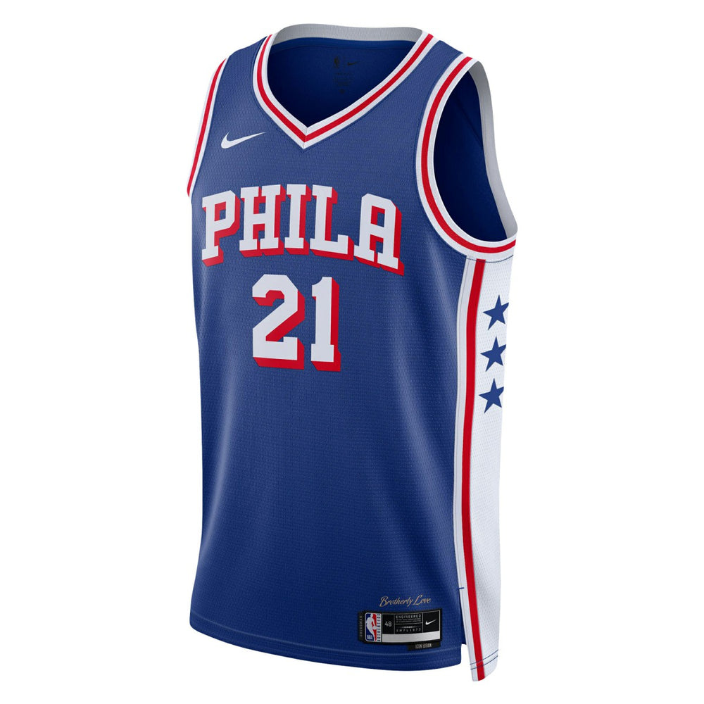 Royal Joel Embiid Philadelphia 76ers Youth Swingman Jersey | NBA