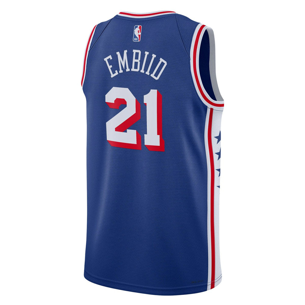 Royal Joel Embiid Philadelphia 76ers Youth Swingman Jersey | NBA