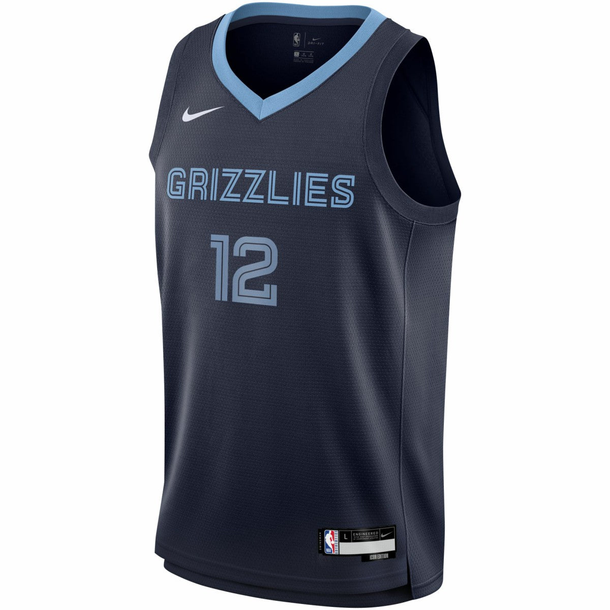 Navy Ja Morant Memphis Grizzlies Youth Swingman Jersey | NBA