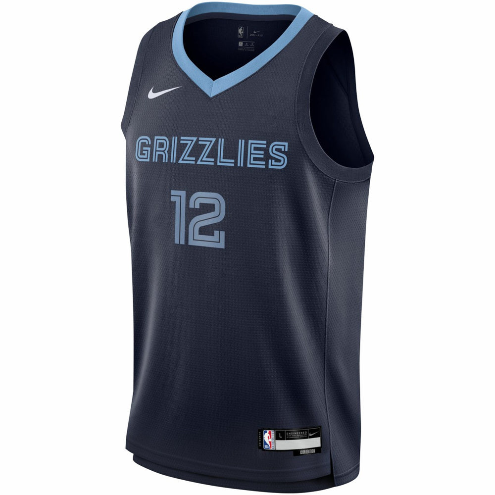 Navy Ja Morant Memphis Grizzlies Youth Swingman Jersey | NBA