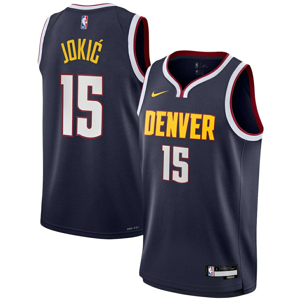 Navy Nikola Jokic Denver Nuggets Youth Swingman Jersey sale | NBA
