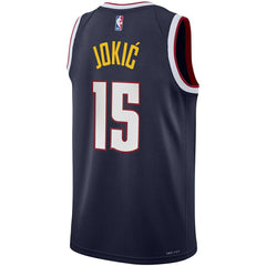 Navy Nikola Jokic Denver Nuggets Youth Swingman Jersey sale | NBA