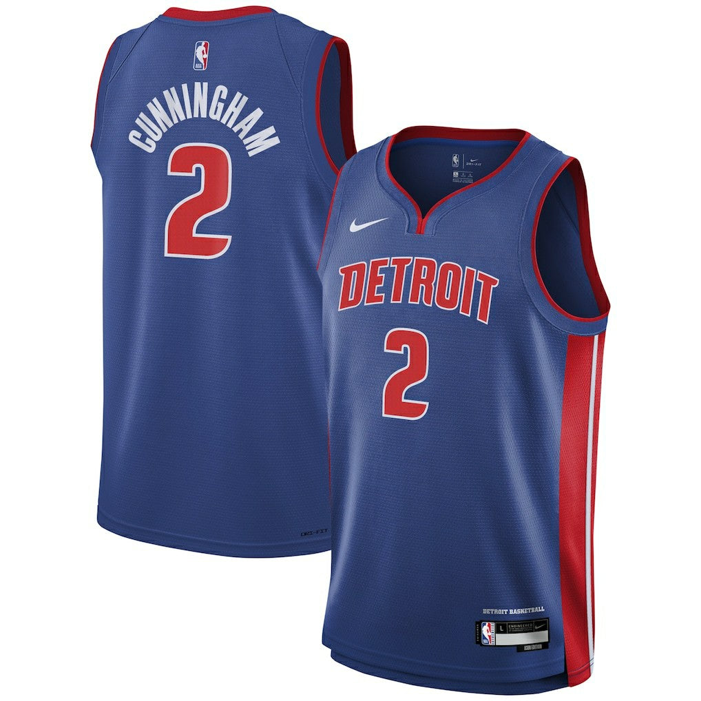 Blue Cade Cunningham Detroit Pistons Youth Swingman Jersey sale | NBA