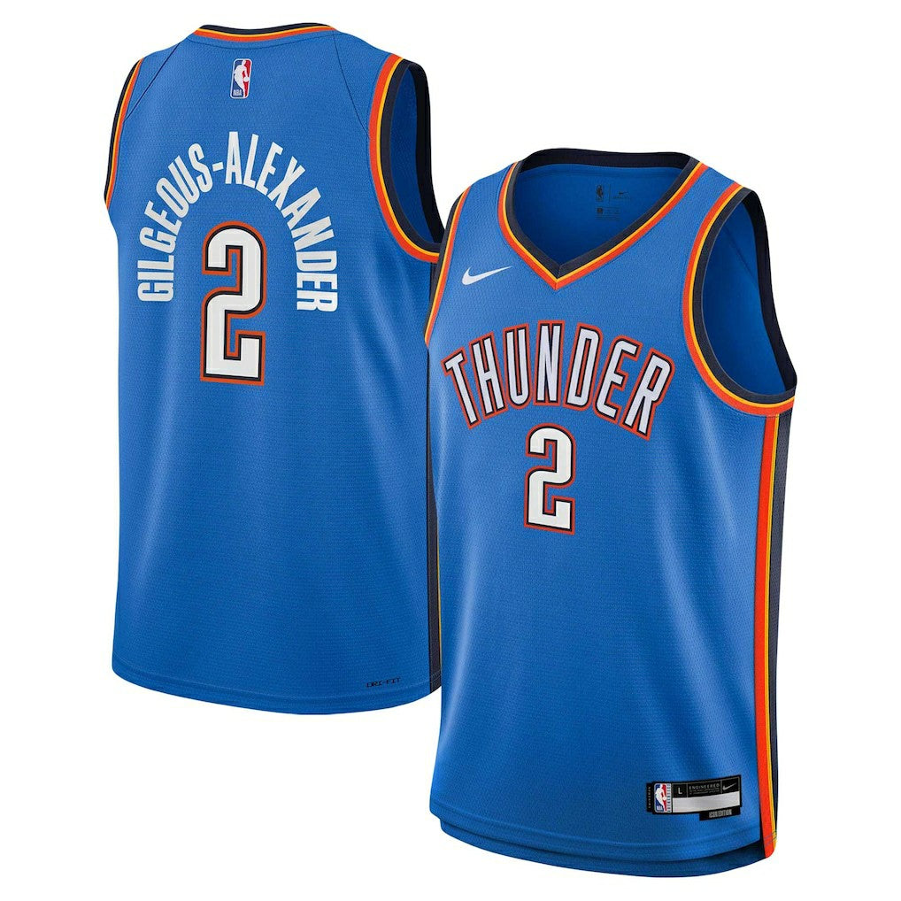 Blue Shai Gilgeous-Alexander Oklahoma City Thunder Youth Swingman Jersey sale | NBA