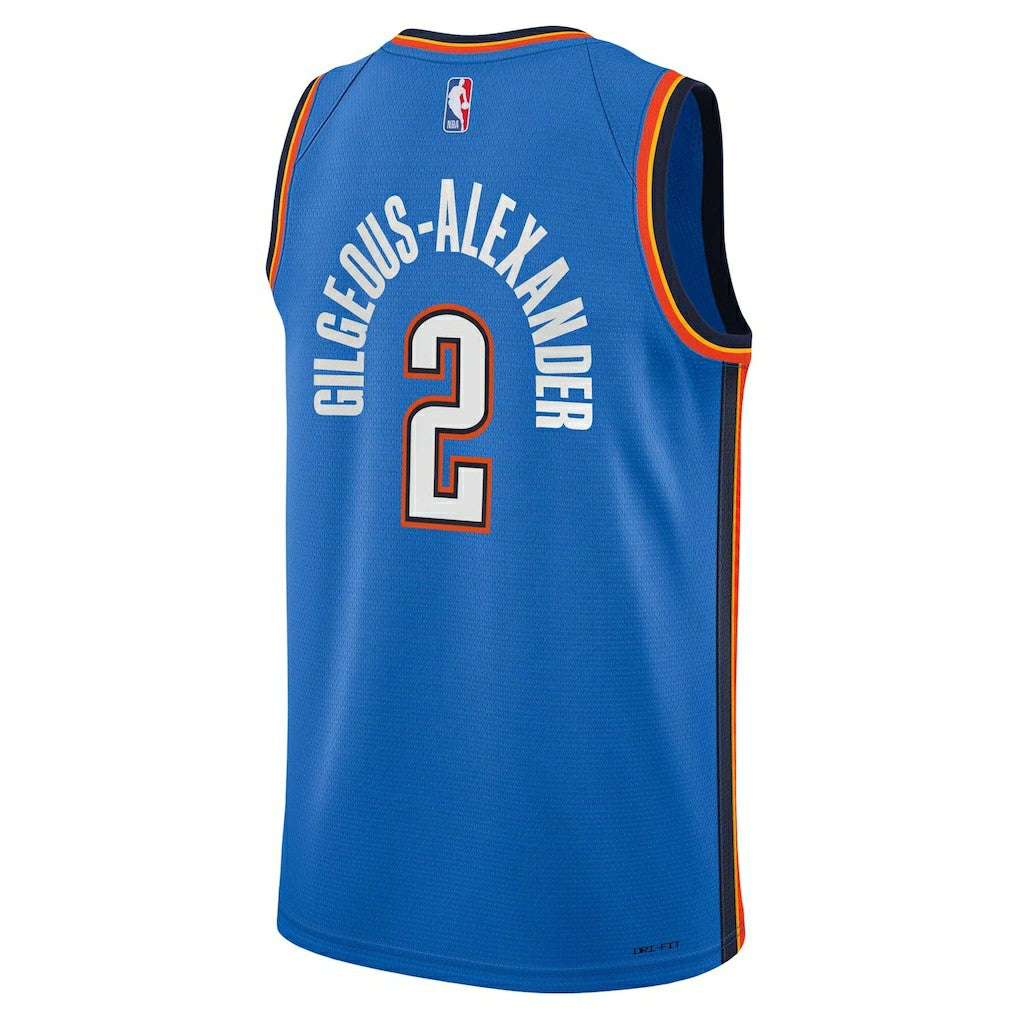 Blue Shai Gilgeous-Alexander Oklahoma City Thunder Youth Swingman Jersey sale | NBA