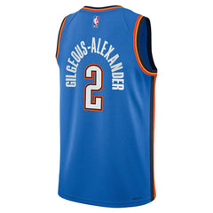 Blue Shai Gilgeous-Alexander Oklahoma City Thunder Youth Swingman Jersey sale | NBA