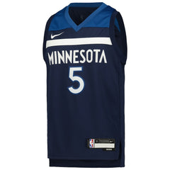 Navy Anthony Edwards Minnesota Timberwolves Youth Swingman Jersey | NBA