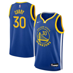 Royal Stephen Curry Golden State Warriors Youth Swingman Jersey sale | NBA