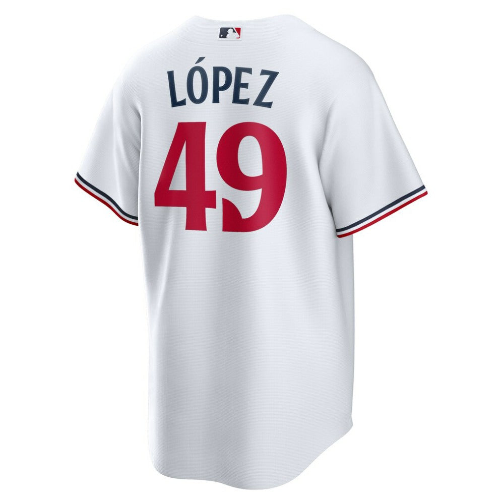 Pablo López Minnesota Twins Nike Home  Replica Player Jersey - MLB Jerseys