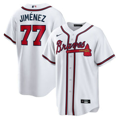 Joe Jiménez Atlanta Braves Nike Home  Replica Player Jersey - MLB Jerseys