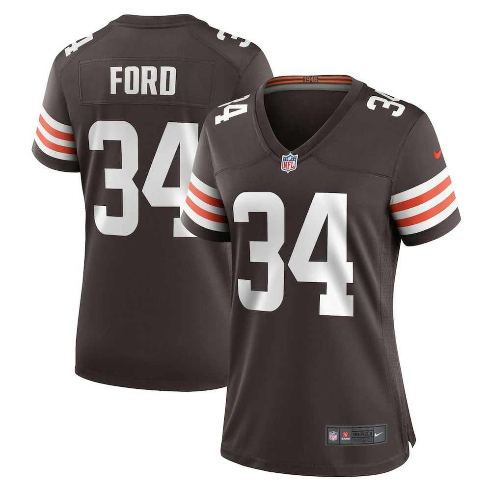 Cleveland Browns Jerome Ford  Women's Game Player Jersey | NFL Sale