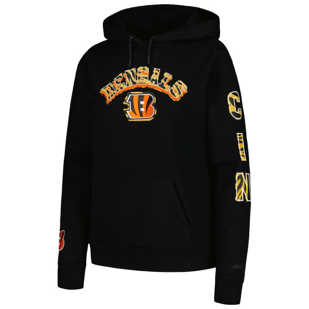 Cincinnati Bengals Pro Standard Women's Animal Print Fleece Pullover Hoodie | NFL Sale