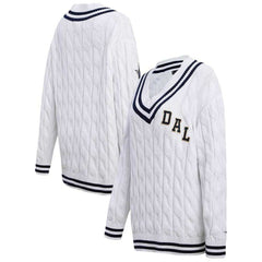 Dallas Cowboys Pro Standard Women's Prep V-Neck Pullover Sweater | NFL Sale