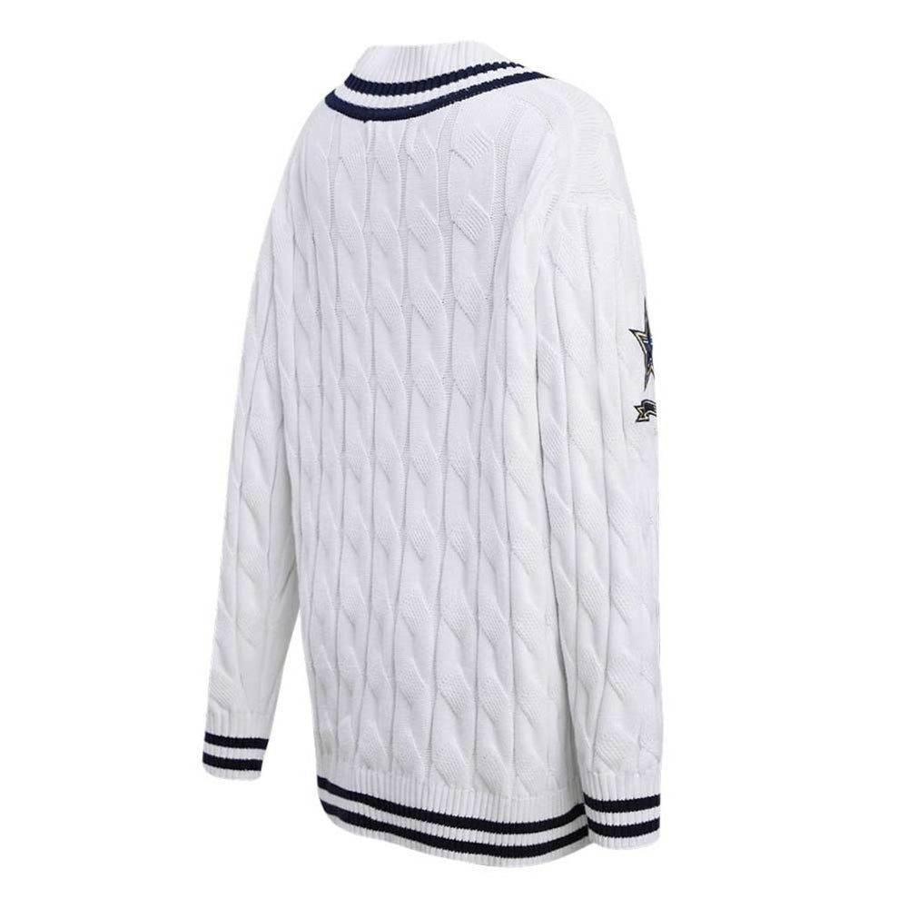 Dallas Cowboys Pro Standard Women's Prep V-Neck Pullover Sweater | NFL Sale