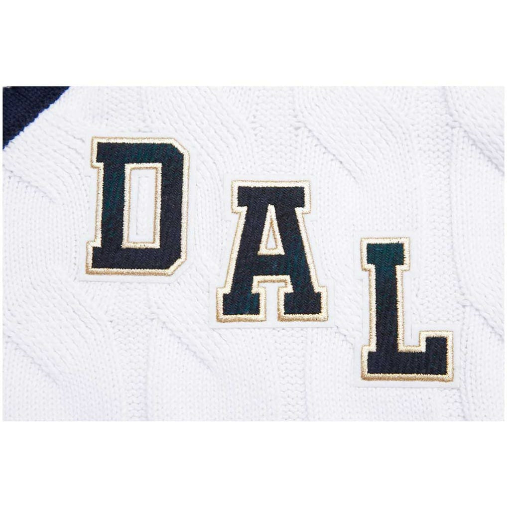 Dallas Cowboys Pro Standard Women's Prep V-Neck Pullover Sweater | NFL Sale
