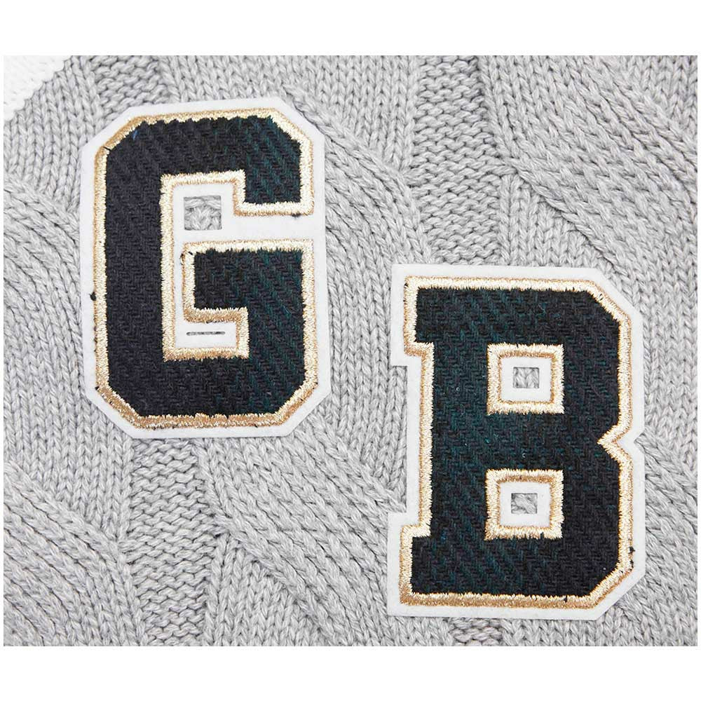 Green Bay Packers Pro Standard Women's Prep V-Neck Pullover Sweater | NFL Hot