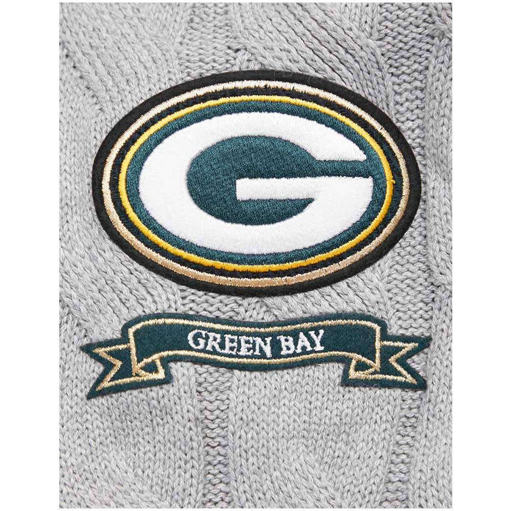Green Bay Packers Pro Standard Women's Prep V-Neck Pullover Sweater | NFL Hot